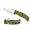Spyderco 2022 Spyderco Caribbean G-10 Yellow/Black Lc200N/Sheepfoot Serrated SPY-C217GSSF - alternate 1